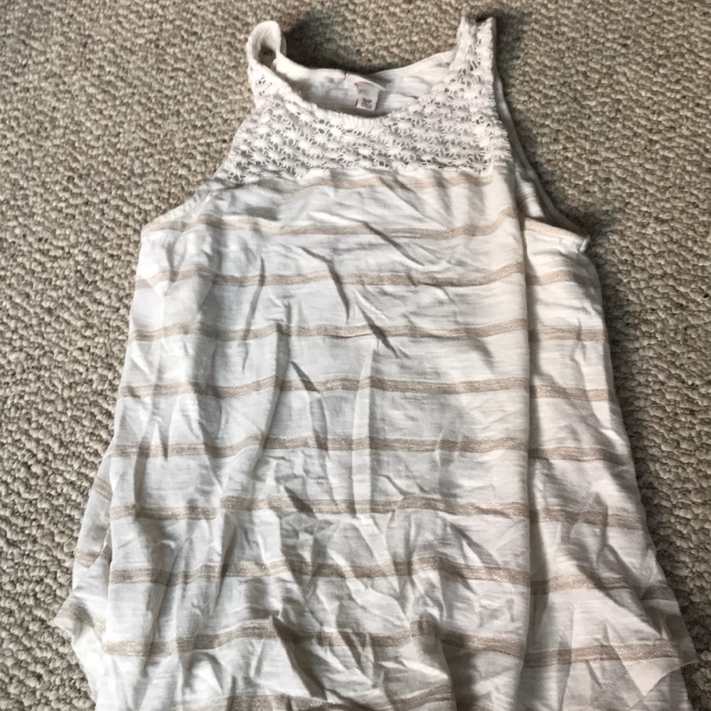 Simple girls tank top
